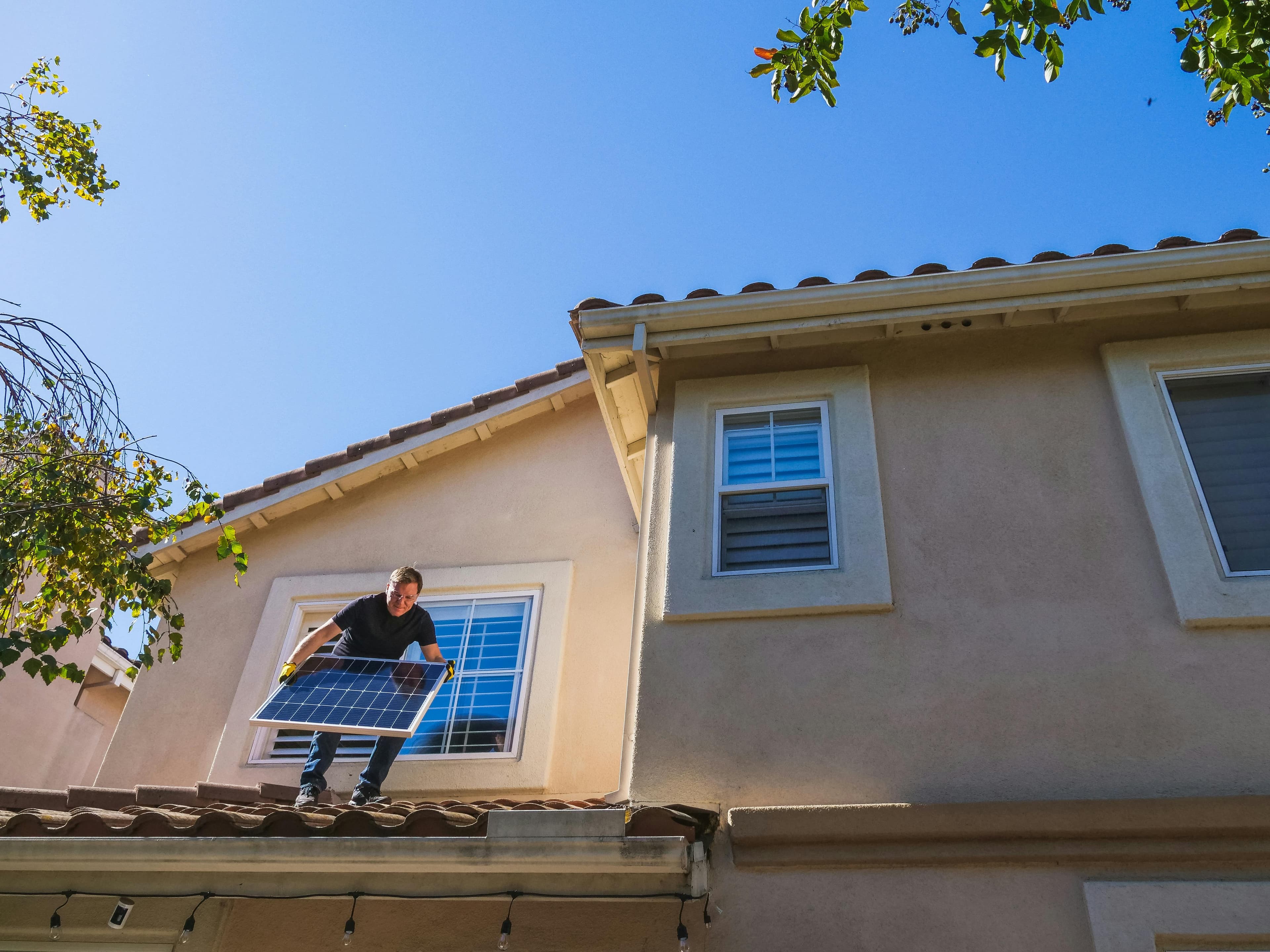 Residential solar installation